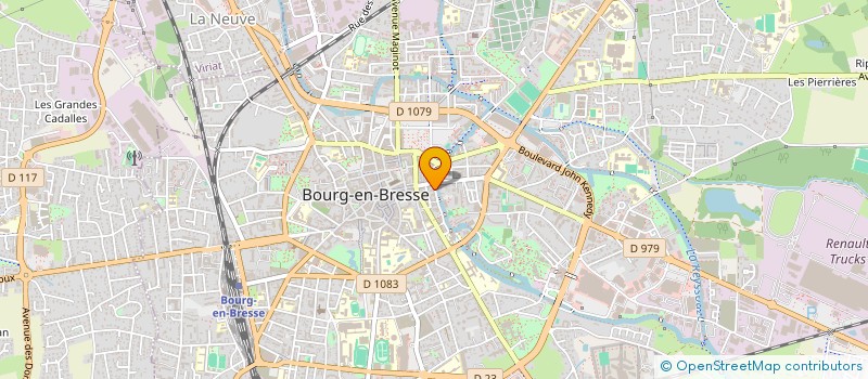 localisation de l'entreprise CABINET GROBOZ à BOURG-EN-BRESSE