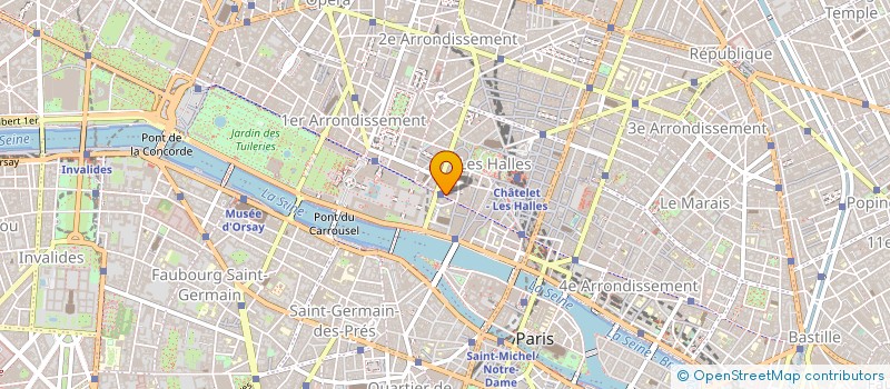 localisation de l'entreprise CABINET GROUPE MARGULIS SALAMA DIVAL à PARIS