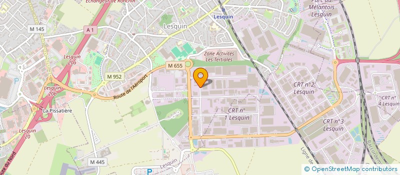 localisation de l'entreprise CABINET GRUART à LESQUIN