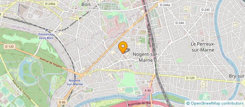 localisation de l'entreprise CABINET GUEZELLE à NOGENT-SUR-MARNE