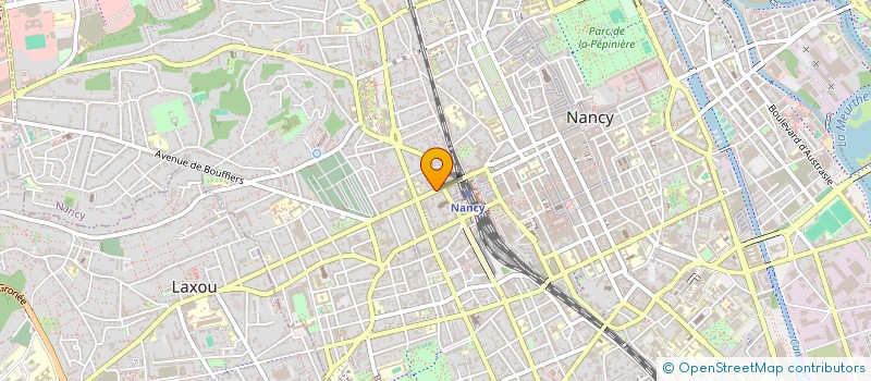 localisation de l'entreprise CABINET GUIDON BOZIAN  NANCY