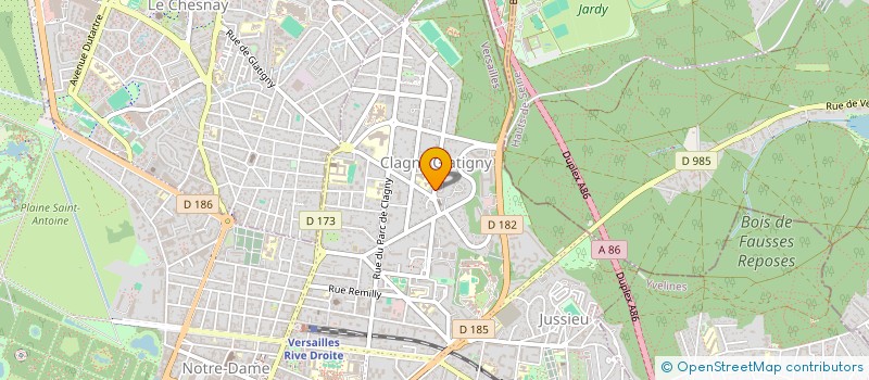 localisation de l'entreprise CABINET GUILLAUME DE BAYNAST à VERSAILLES