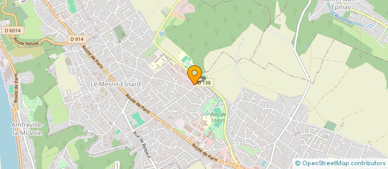 localisation de l'entreprise CABINET GUILLERMAIN OUEST à LE MESNIL-ESNARD