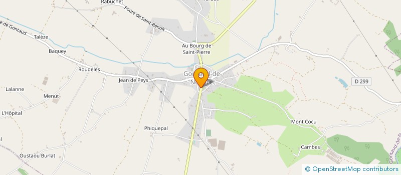 localisation de l'entreprise CABINET GUYENNE EXPERTISE à GONTAUD-DE-NOGARET