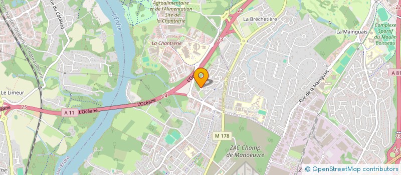 localisation de l'entreprise CABINET HABIBBI à NANTES