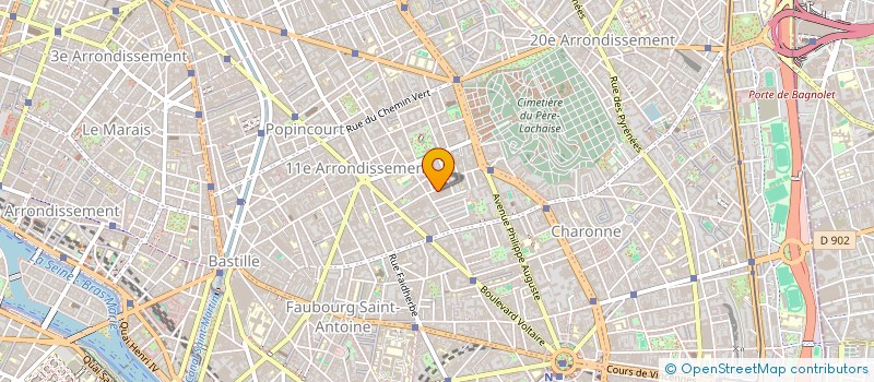 localisation de l'entreprise CABINET HAIUN  PARIS