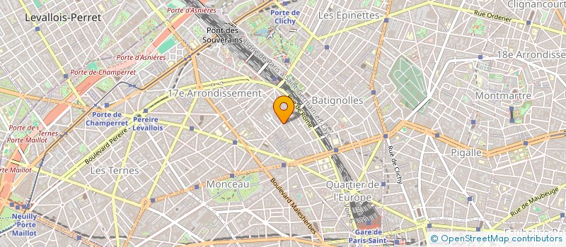 localisation de l'entreprise CABINET HERVE BENSIMON  PARIS