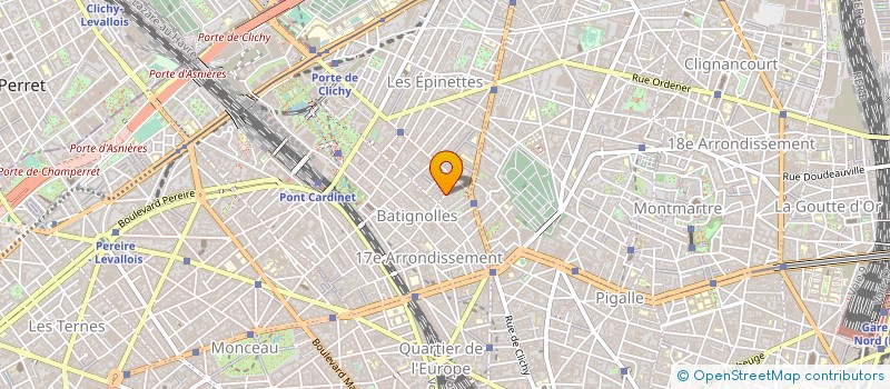 localisation de l'entreprise CABINET HERVE DE WAZIERES à PARIS