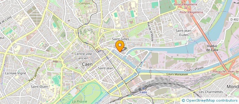 localisation de l'entreprise CABINET HESTIA à CAEN