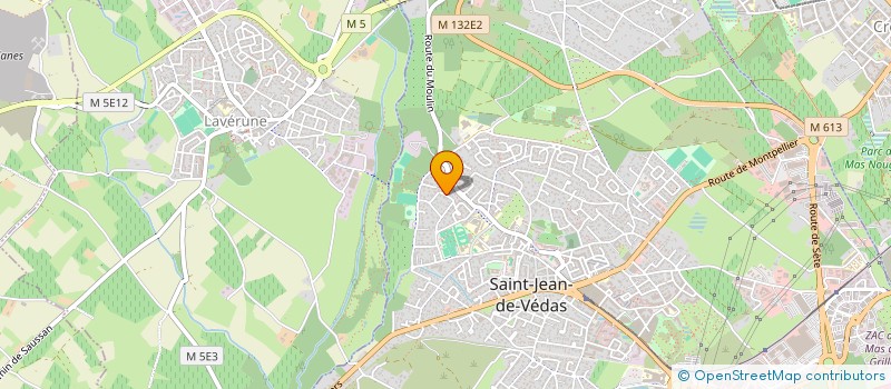 localisation de l'entreprise CABINET HEXIM à SAINT-JEAN-DE-VEDAS