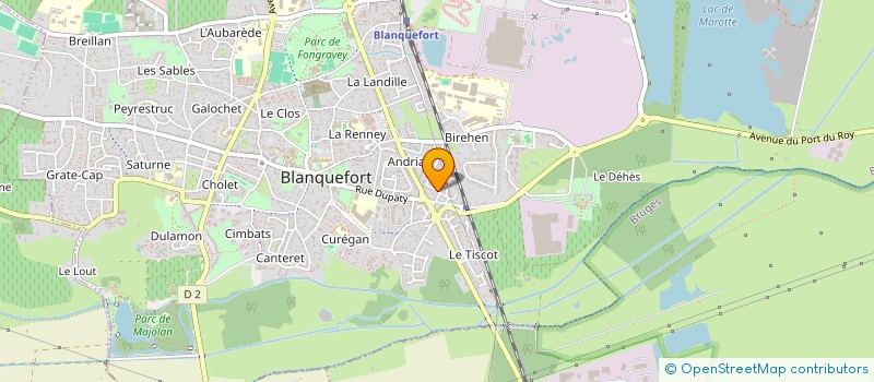 localisation de l'entreprise CABINET HL IMMOBILIER à BLANQUEFORT