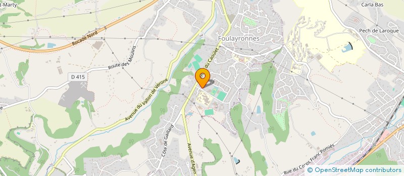 localisation de l'entreprise CABINET HUSSON SAS SOCIETE D'EXPERTISE COMPTABLE ET DE COMMISSAIRES AUX COMPTES à FOULAYRONNES