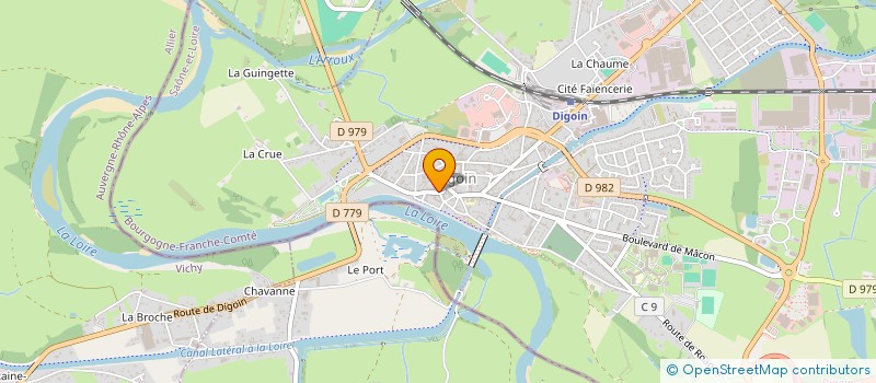 localisation de l'entreprise CABINET IDE NATIONAL à DIGOIN