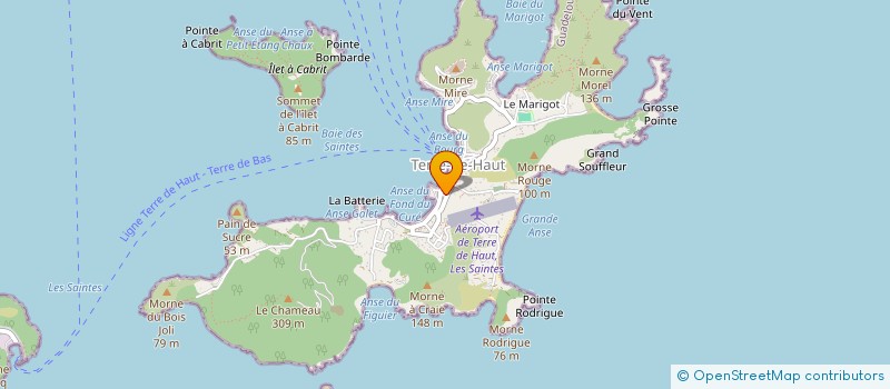 localisation de l'entreprise CABINET IDEL TERRE DE HAUT à TERRE-DE-HAUT