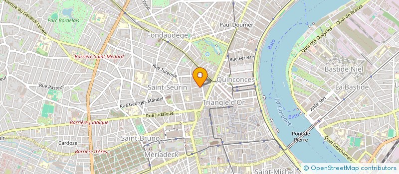 localisation de l'entreprise CABINET IMMOBILIER BORDEAUX BASSIN  BORDEAUX