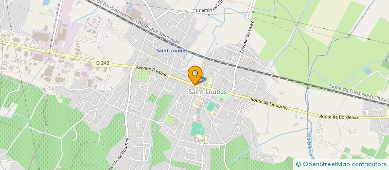 localisation de l'entreprise CABINET IMMOBILIER ECLINA  SAINT-LOUBES