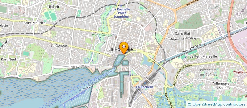 localisation de l'entreprise CABINET IMMOBILIER GAUDUCHON  LA ROCHELLE