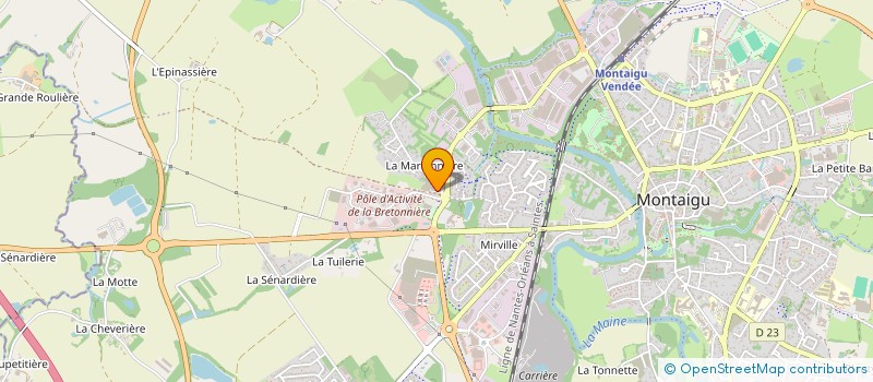 localisation de l'entreprise CABINET IMMOBILIER LE PATRIMOINE à MONTAIGU-VENDEE