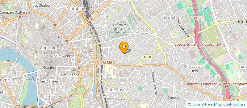 localisation de l'entreprise CABINET INFIRIMIER SENDATEZE à TOULOUSE