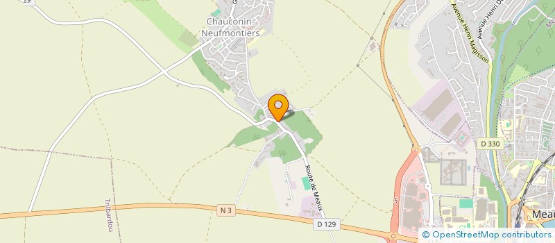 localisation de l'entreprise CABINET INFIRMIER 2M  CHAUCONIN-NEUFMONTIERS
