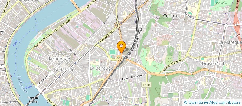 localisation de l'entreprise CABINET INFIRMIER AMELIE BOUFFIER  LORMONT