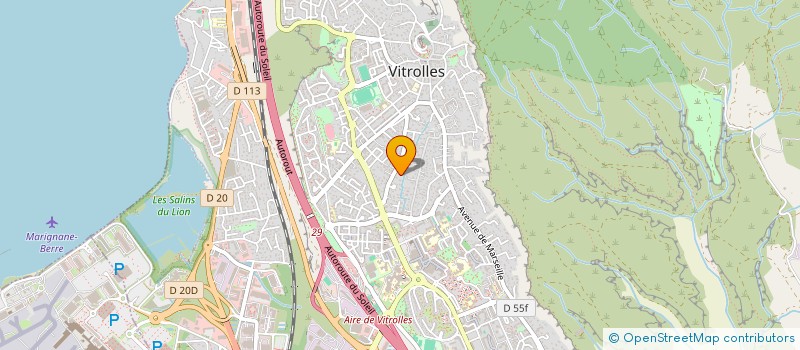 localisation de l'entreprise CABINET INFIRMIER BRESCIANI à VITROLLES