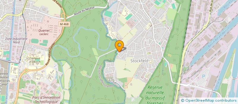 localisation de l'entreprise CABINET INFIRMIER CHRISTELLE BORNERT à STRASBOURG