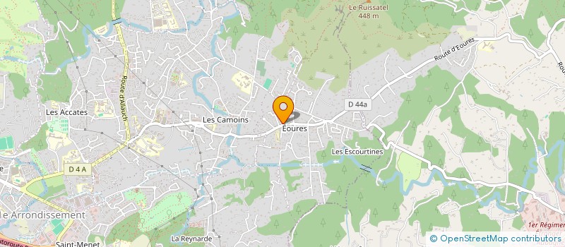 localisation de l'entreprise CABINET INFIRMIER D'AMATO  MARSEILLE