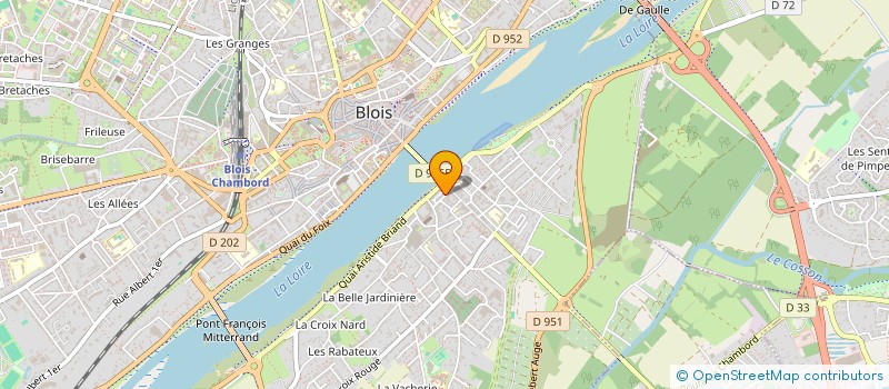 localisation de l'entreprise CABINET INFIRMIER DE BLOIS - VIENNE  BLOIS