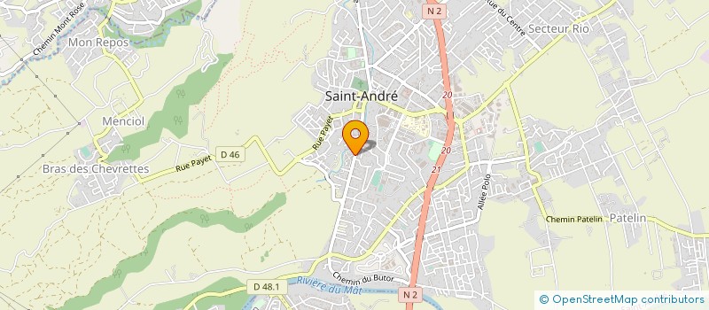 localisation de l'entreprise CABINET INFIRMIER DE BOURBON à SAINT-ANDRE