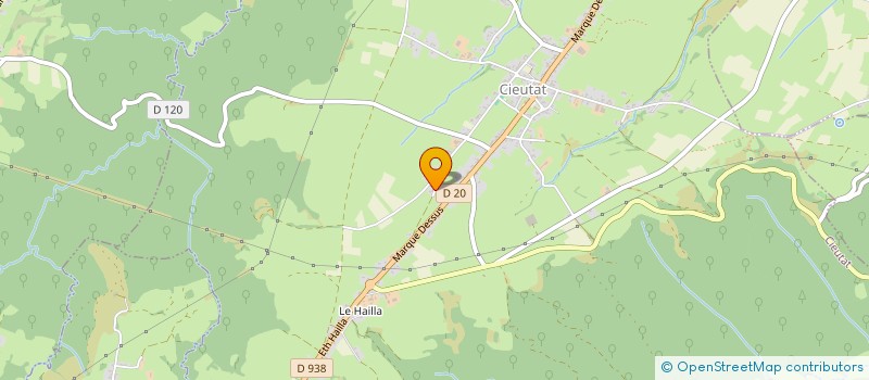 localisation de l'entreprise CABINET INFIRMIER DE CIEUTAT  CIEUTAT