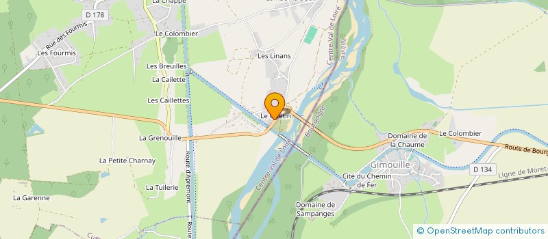 localisation de l'entreprise CABINET INFIRMIER DE CUFFY  CUFFY