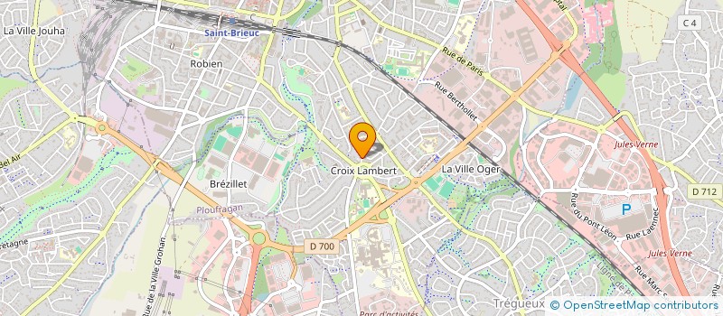 localisation de l'entreprise CABINET INFIRMIER DE LA CROIX ST LAMBERT à SAINT-BRIEUC