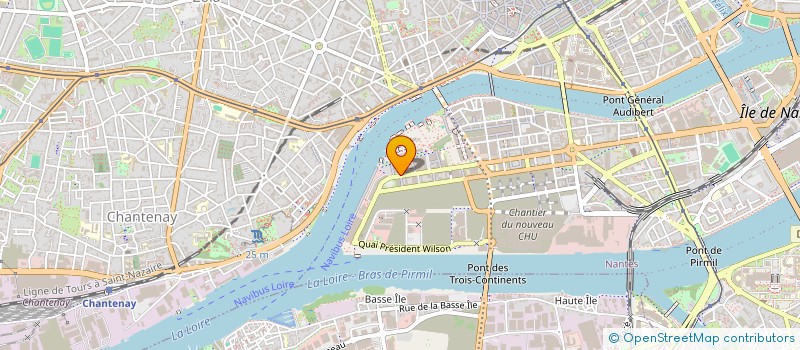 localisation de l'entreprise CABINET INFIRMIER DE LA GRUE JAUNE à NANTES