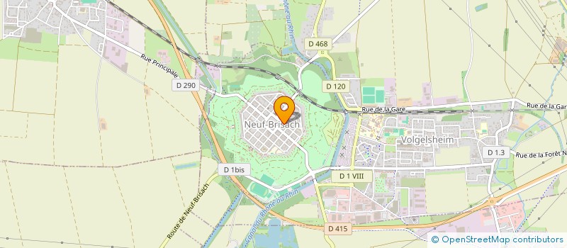 localisation de l'entreprise CABINET INFIRMIER DE NEUF-BRISACH  NEUF-BRISACH