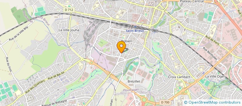 localisation de l'entreprise CABINET INFIRMIER DE ROBIEN à SAINT-BRIEUC