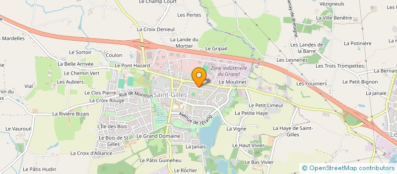 localisation de l'entreprise CABINET INFIRMIER DE SAINT GILLES  SAINT-GILLES