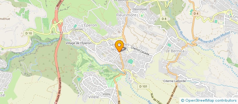 localisation de l'entreprise CABINET INFIRMIER DE SAINT GILLES LES HAUTS à SAINT-PAUL