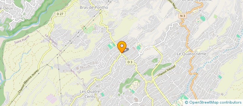 localisation de l'entreprise CABINET INFIRMIER DE TROIS MARES  LE TAMPON