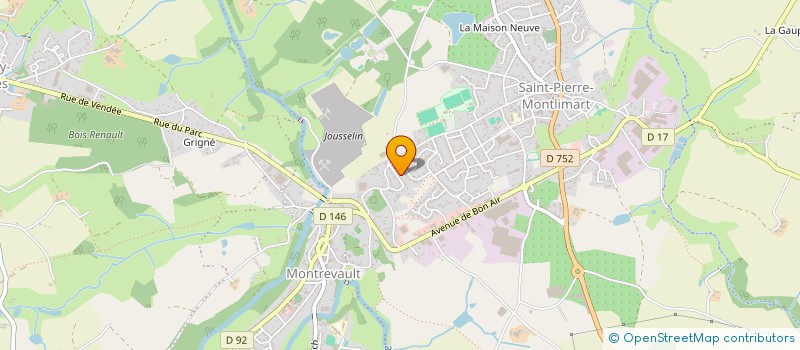 localisation de l'entreprise CABINET INFIRMIER DES MAUGES à MAUGES-SUR-LOIRE
