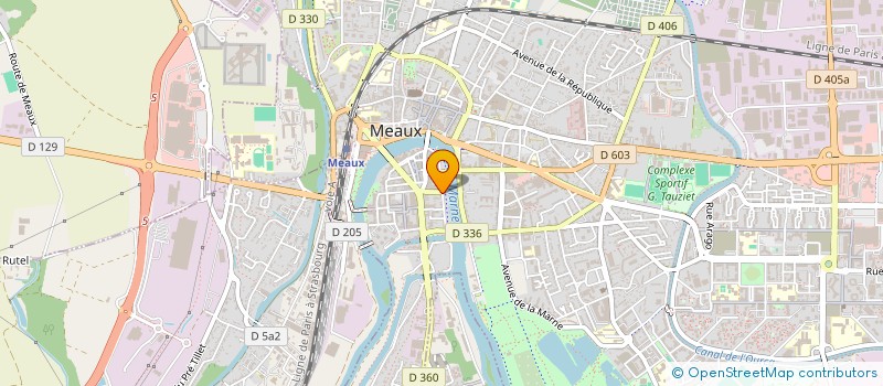 localisation de l'entreprise CABINET INFIRMIER DU POLE MEDICAL DU MARCHE à MEAUX