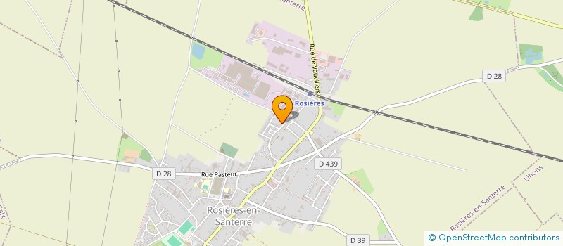 localisation de l'entreprise CABINET INFIRMIER DU SANTERRE à ROSIERES-EN-SANTERRE
