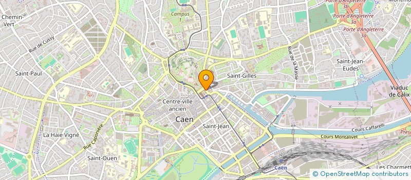 localisation de l'entreprise CABINET INFIRMIER DU VAUGUEUX 6 JUIN à CAEN