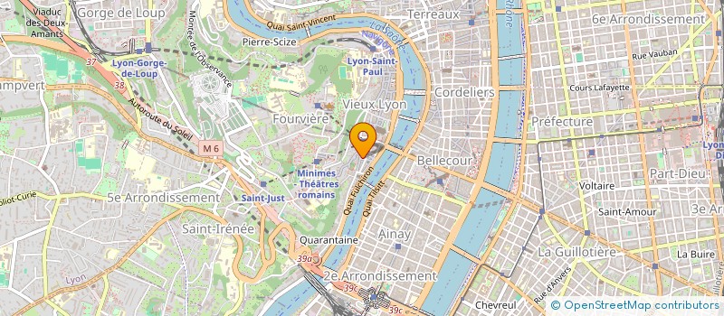 localisation de l'entreprise CABINET INFIRMIER DU VIEUX LYON  LYON