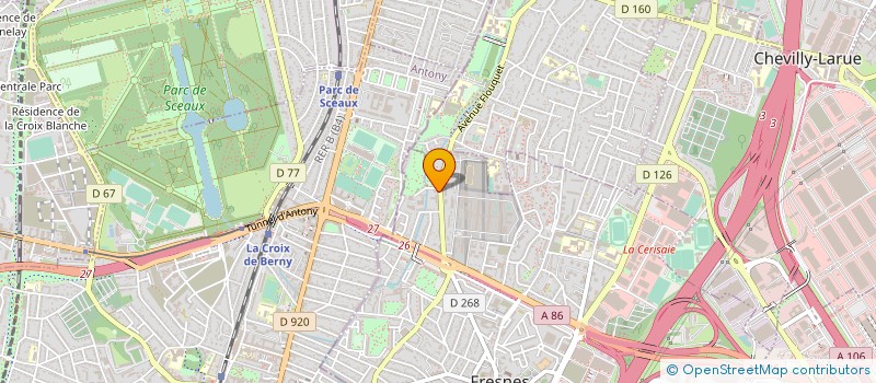 localisation de l'entreprise CABINET INFIRMIER EN SOINS SUR MESURE SELAS  BAILLY-ROMAINVILLIERS