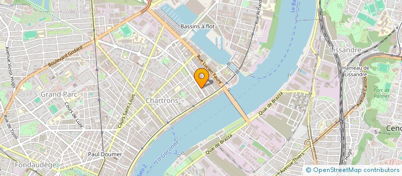 localisation de l'entreprise CABINET INFIRMIER HANNA  BORDEAUX