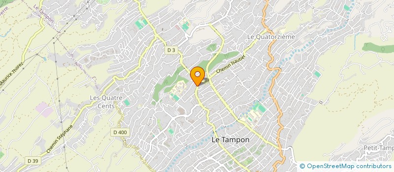 localisation de l'entreprise CABINET INFIRMIER HOARAU LEGROS à LE TAMPON