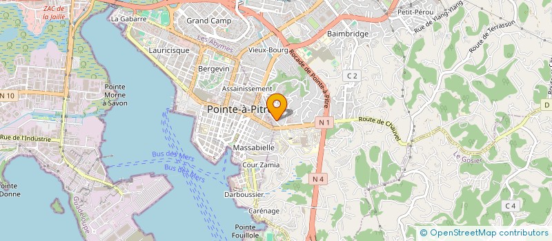 localisation de l'entreprise CABINET INFIRMIER KOLIBRI à LES ABYMES
