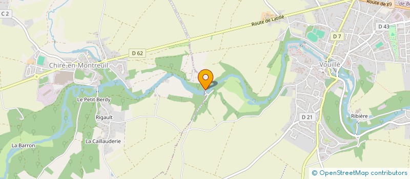 localisation de l'entreprise CABINET INFIRMIER LASALLE  MIGNE-AUXANCES