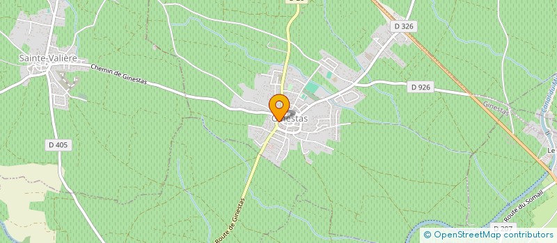 localisation de l'entreprise CABINET INFIRMIER LES GENETS  GINESTAS